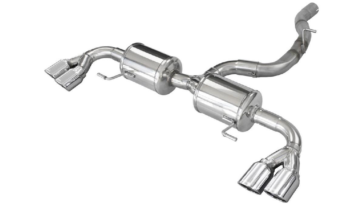 100%25+Inox+%C3%89chappement+Double+sur+mesure+pour+Audi+A1+%288X%29+S1+2.0+TFSI+231cv+Quattro+Sportback+2014-+2x80mm+X-Race